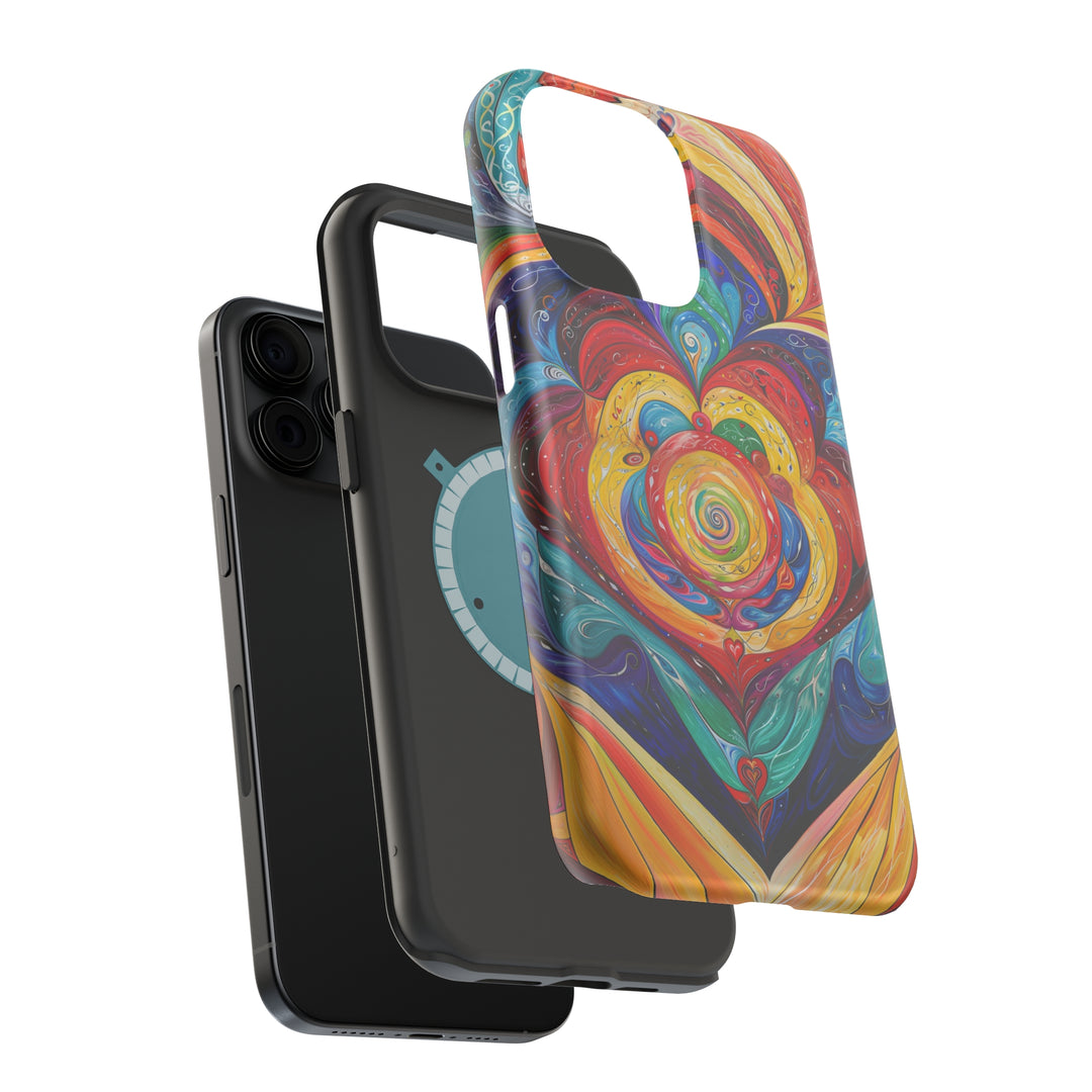 Vibrant Swirling Emotions - MagSafe Tough Case