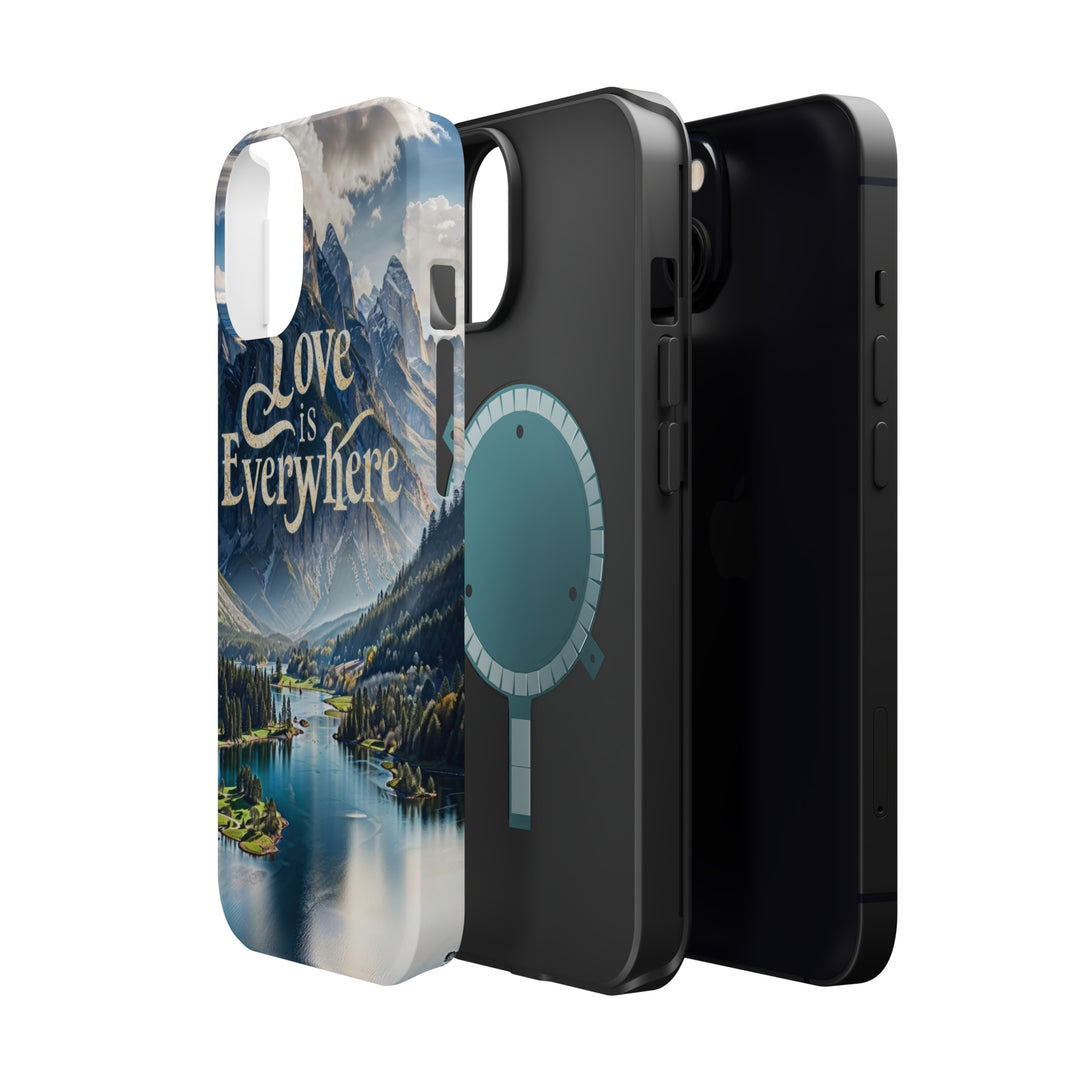 Mountainous Love Reflection - MagSafe Tough Case