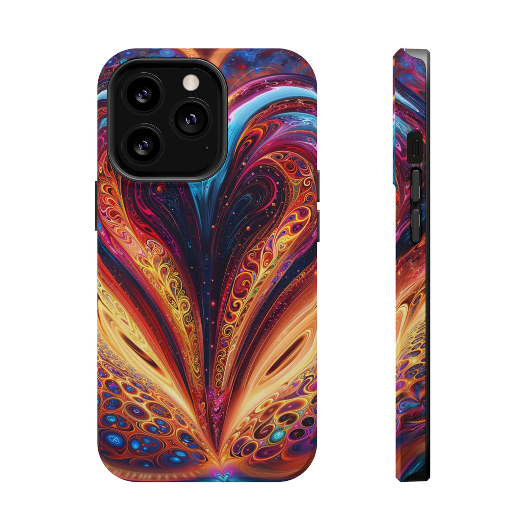 Cosmic Vibrant Swirls - MagSafe Tough Case