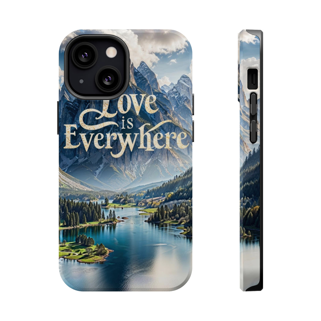 Mountainous Love Reflection - MagSafe Tough Case