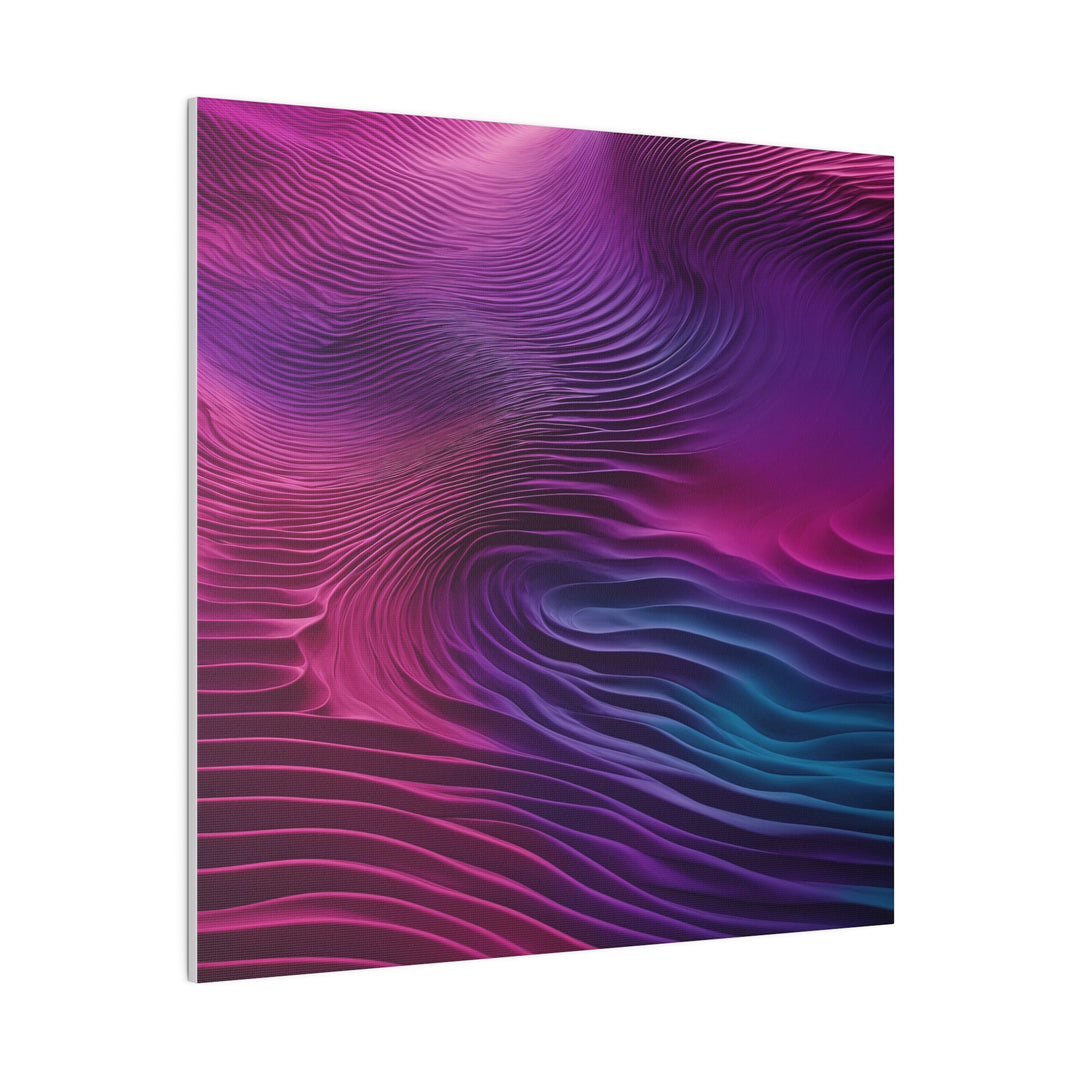 Vibrant Fluid Dynamics - Matte Canvas