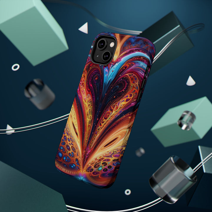 Cosmic Vibrant Swirls - MagSafe Tough Case