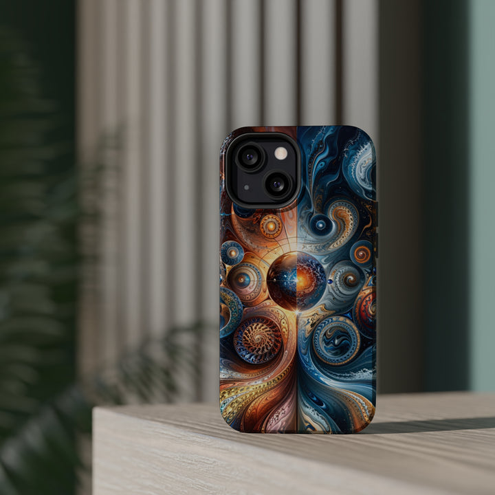 Cosmic Swirl Harmony - MagSafe Tough Case