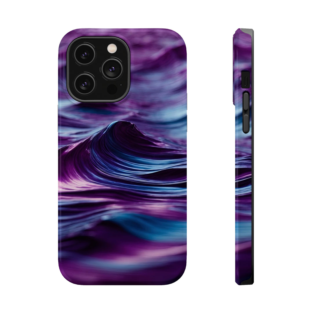 Purple Ocean Waves - MagSafe Tough Case