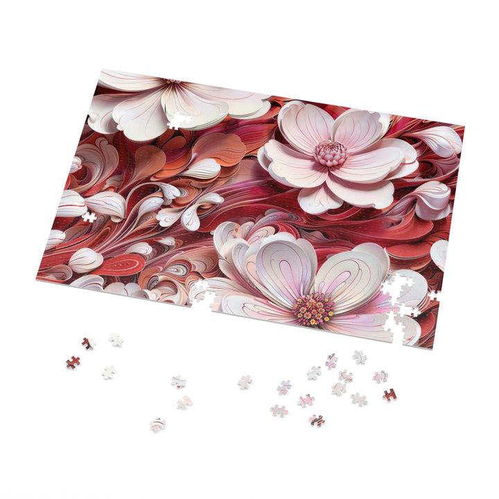 Swirling Floral Abundance - Jigsaw Puzzle (100, 252, 500, 1000 pieces)