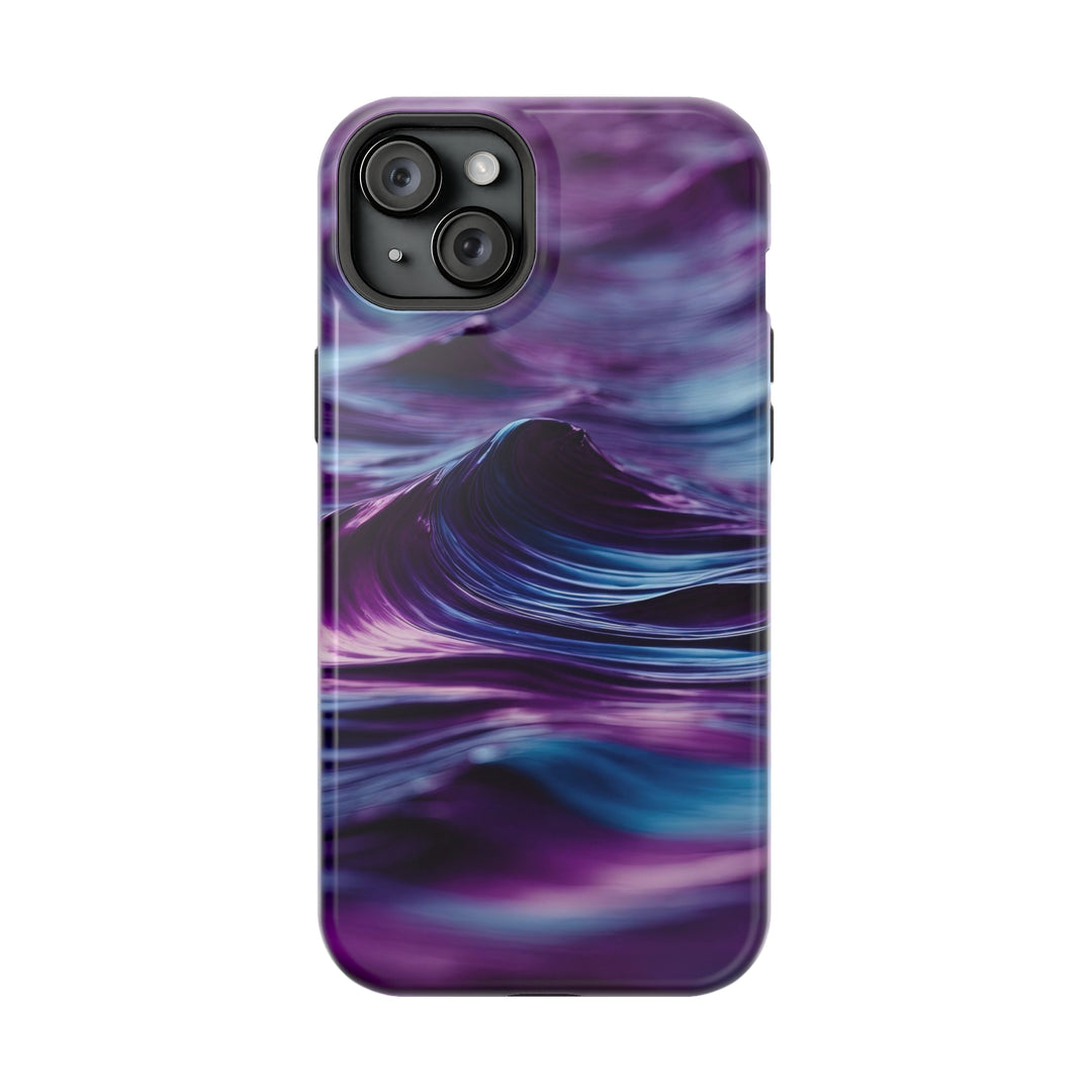 Purple Ocean Waves - MagSafe Tough Case