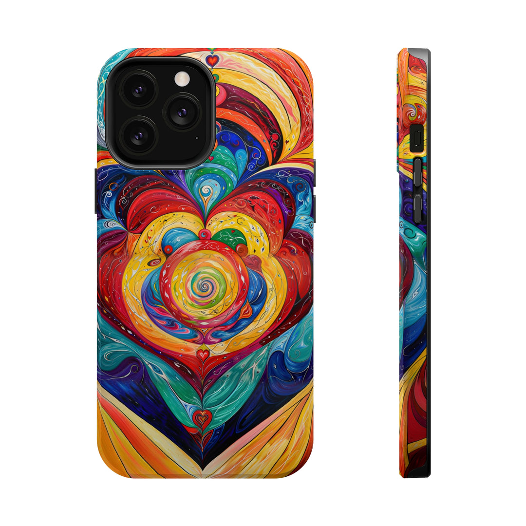 Vibrant Swirling Emotions - MagSafe Tough Case