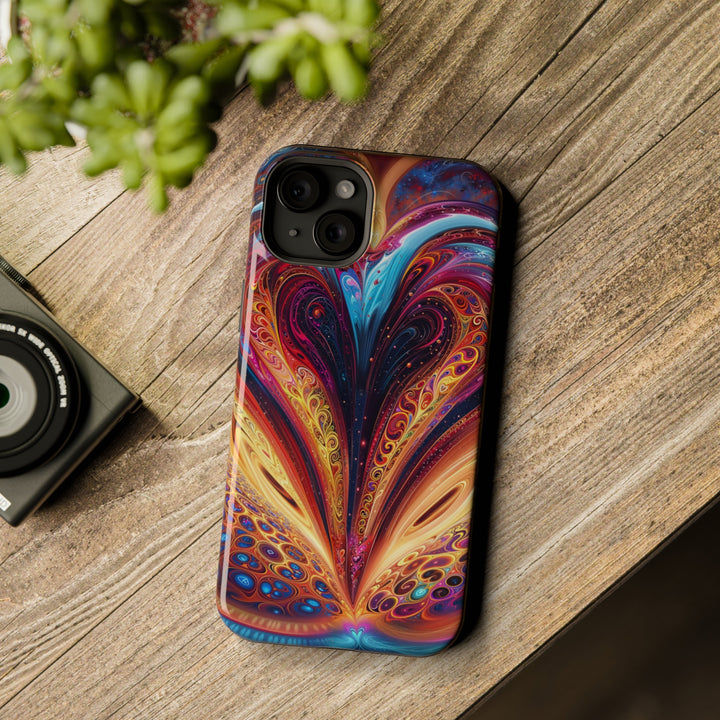 Cosmic Vibrant Swirls - MagSafe Tough Case