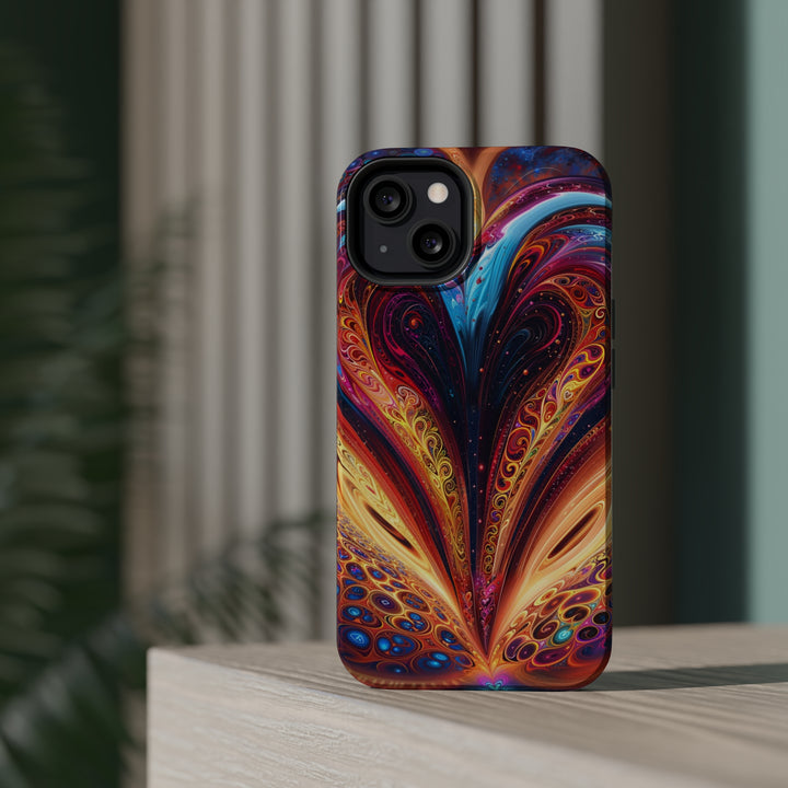 Cosmic Vibrant Swirls - MagSafe Tough Case