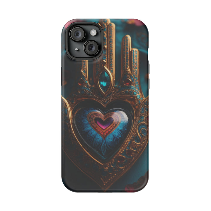 Mystical Heart Hamsa - MagSafe Tough Case