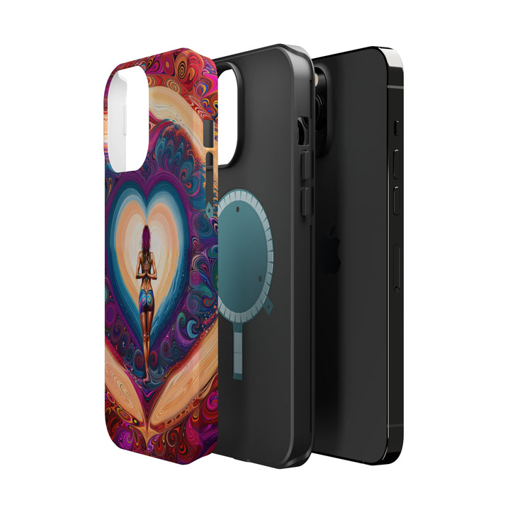 Cosmic Heart Vortex - MagSafe Tough Case