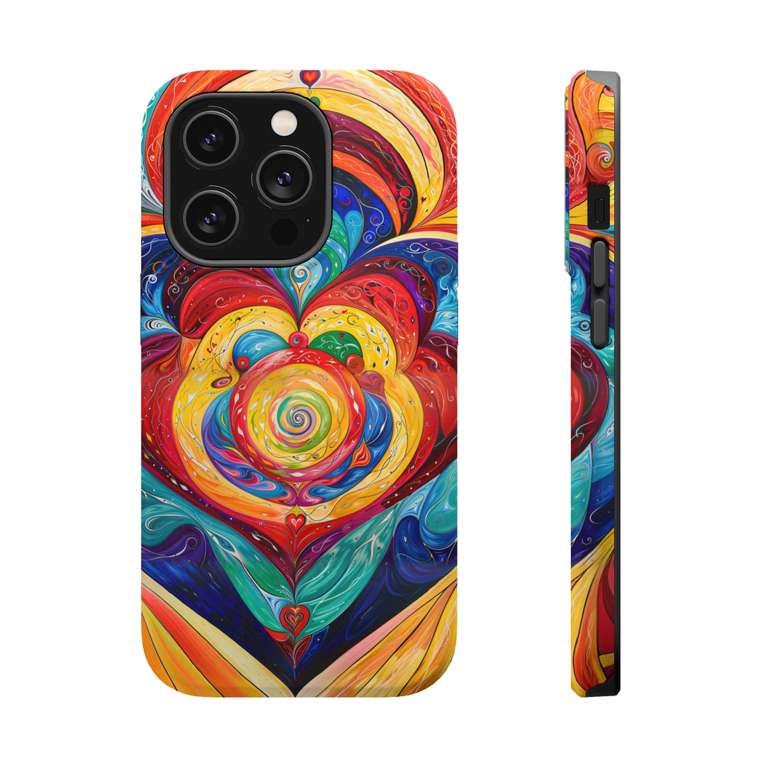 Vibrant Swirling Emotions - MagSafe Tough Case