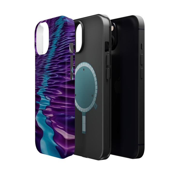 Amethyst Waves Illusion - MagSafe Tough Case