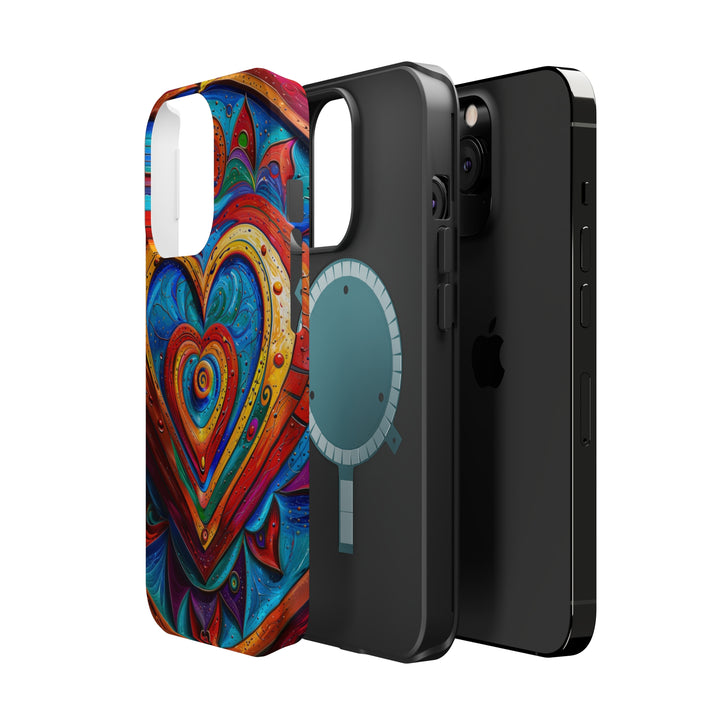 Vibrant Love Spiral - MagSafe Tough Case