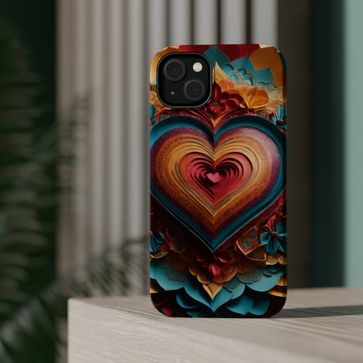 Infinite Layered Heart - MagSafe Tough Case