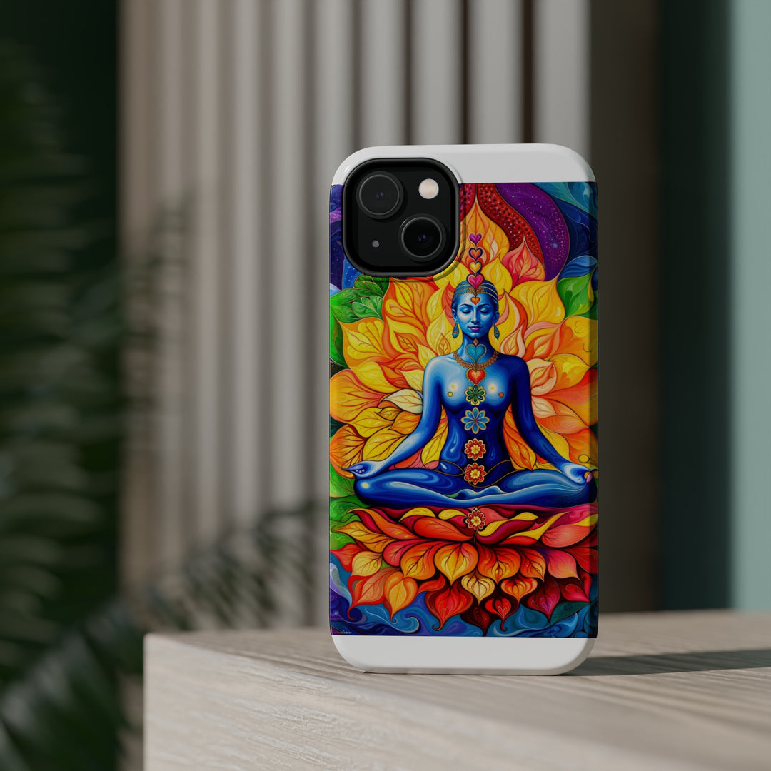 Cosmic Floral Meditation - MagSafe Tough Case