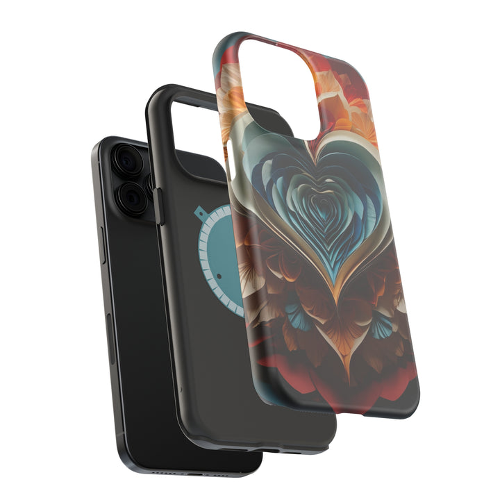 Blooming Heart Layers - MagSafe Tough Case