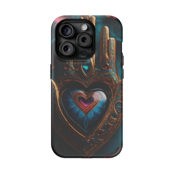 Mystical Heart Hamsa - MagSafe Tough Case