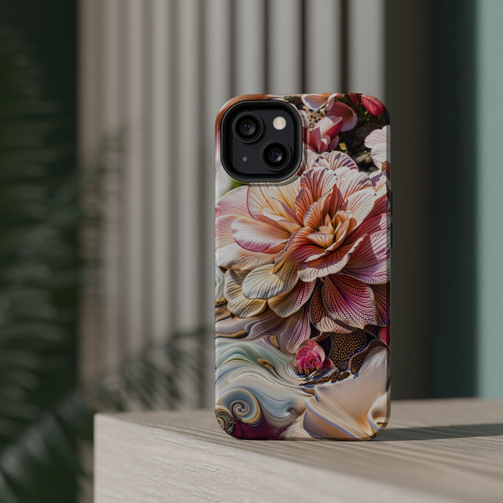 Floral Swirl Essence - MagSafe Tough Case