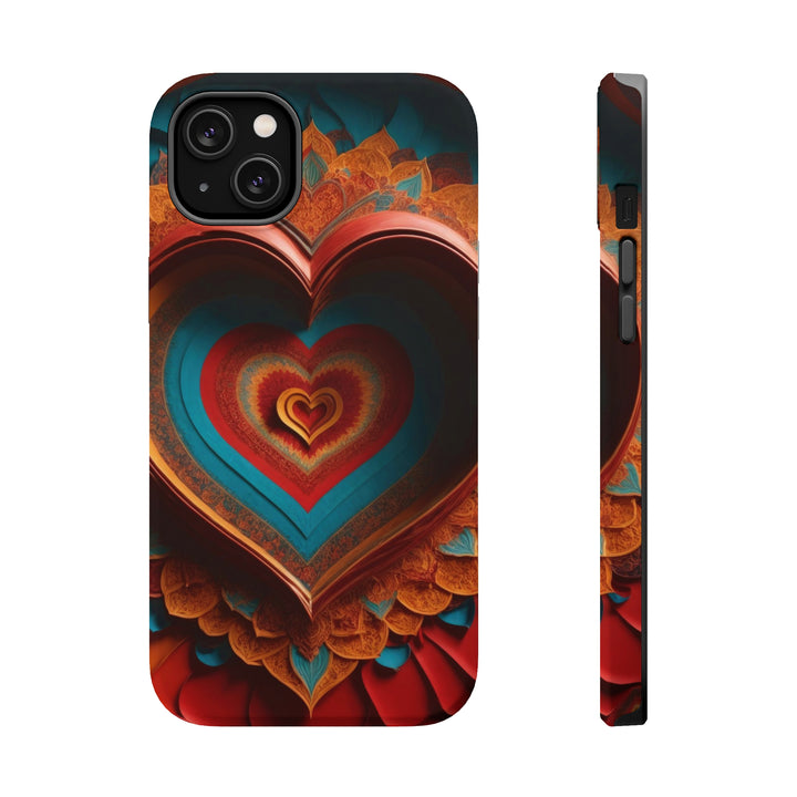 Infinite Layered Hearts - MagSafe Tough Case