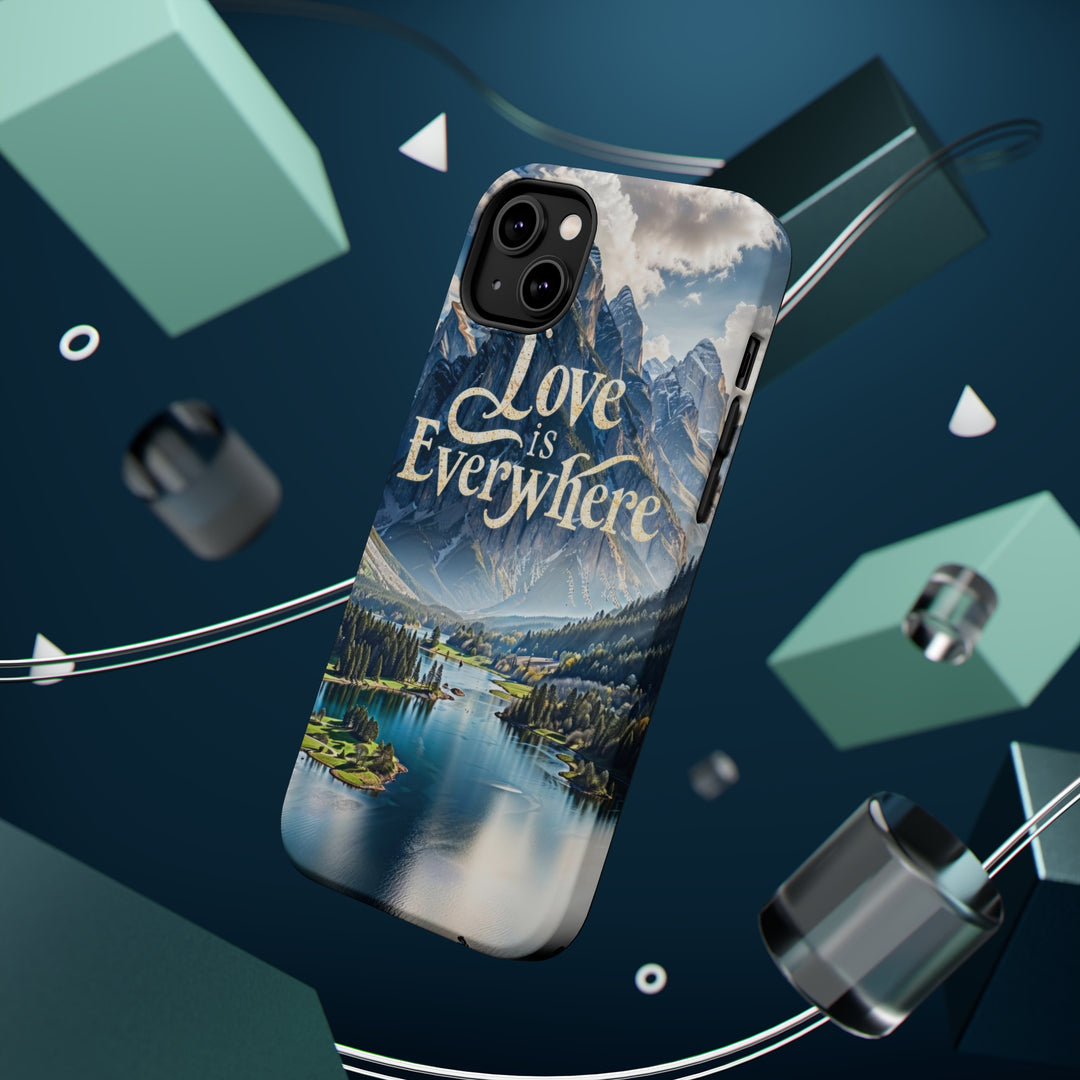 Mountainous Love Reflection - MagSafe Tough Case