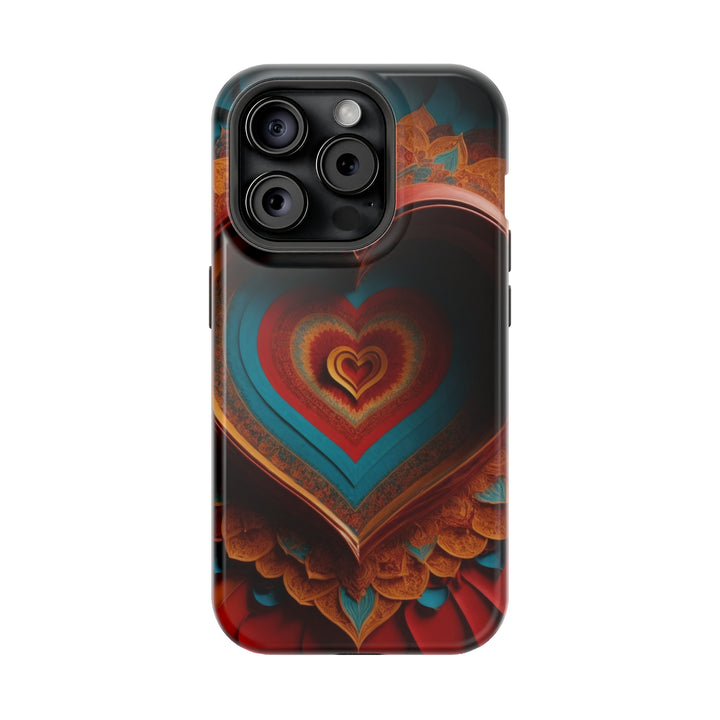 Infinite Layered Hearts - MagSafe Tough Case