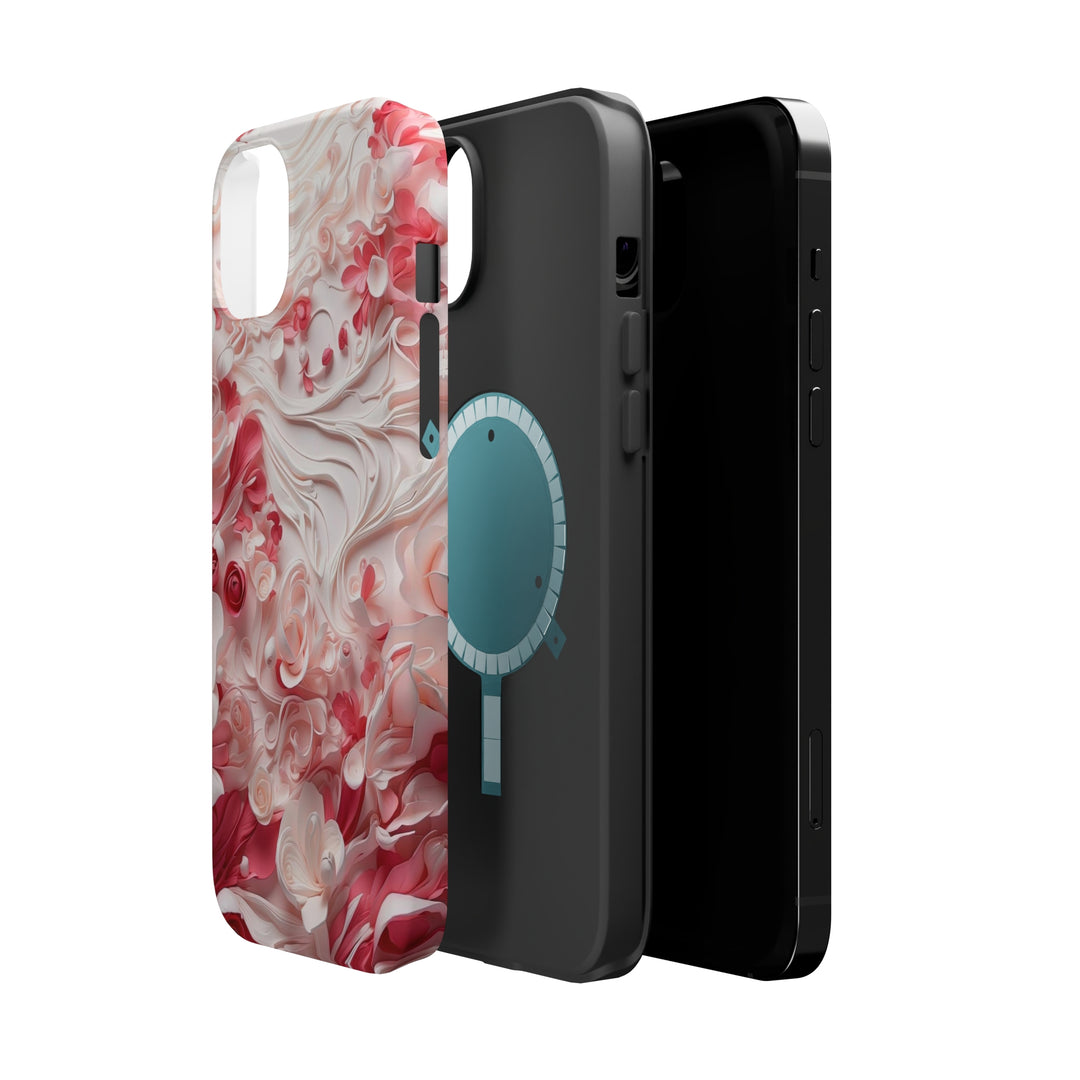 Floral Swirls Abstraction - MagSafe Tough Case