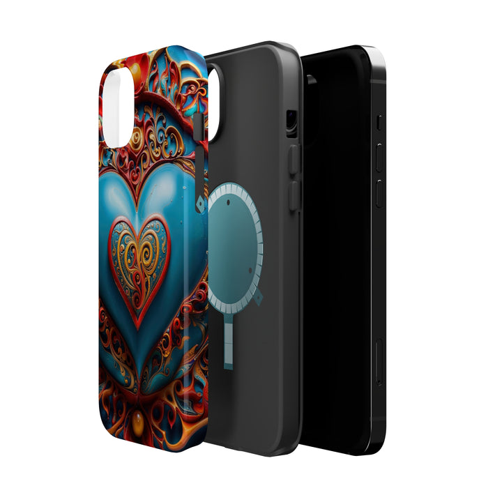 Ornate Heart Mandala - MagSafe Tough Case