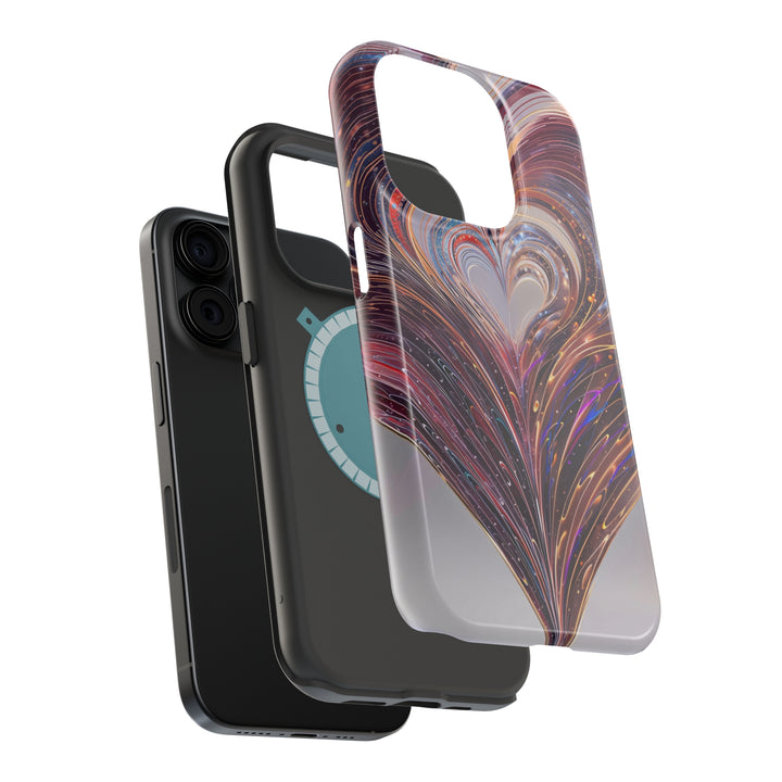 Luminous Swirling Heart - MagSafe Tough Case