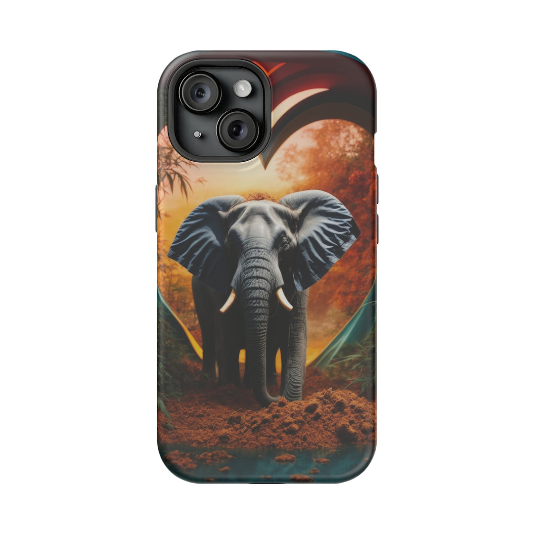 Heart Portal Elephant - MagSafe Tough Case