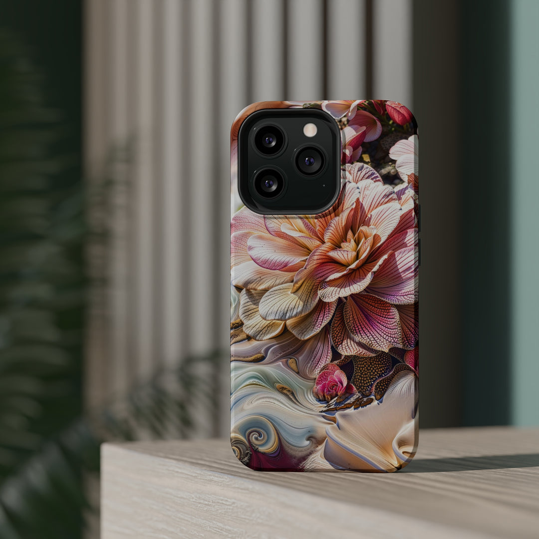 Floral Swirl Essence - MagSafe Tough Case