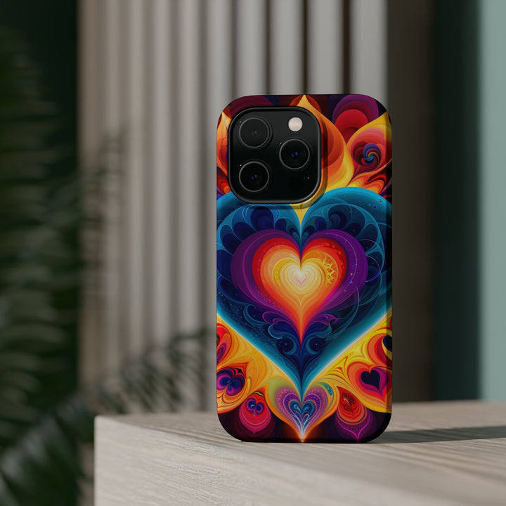 Cosmic Vibrant Heart - MagSafe Tough Case