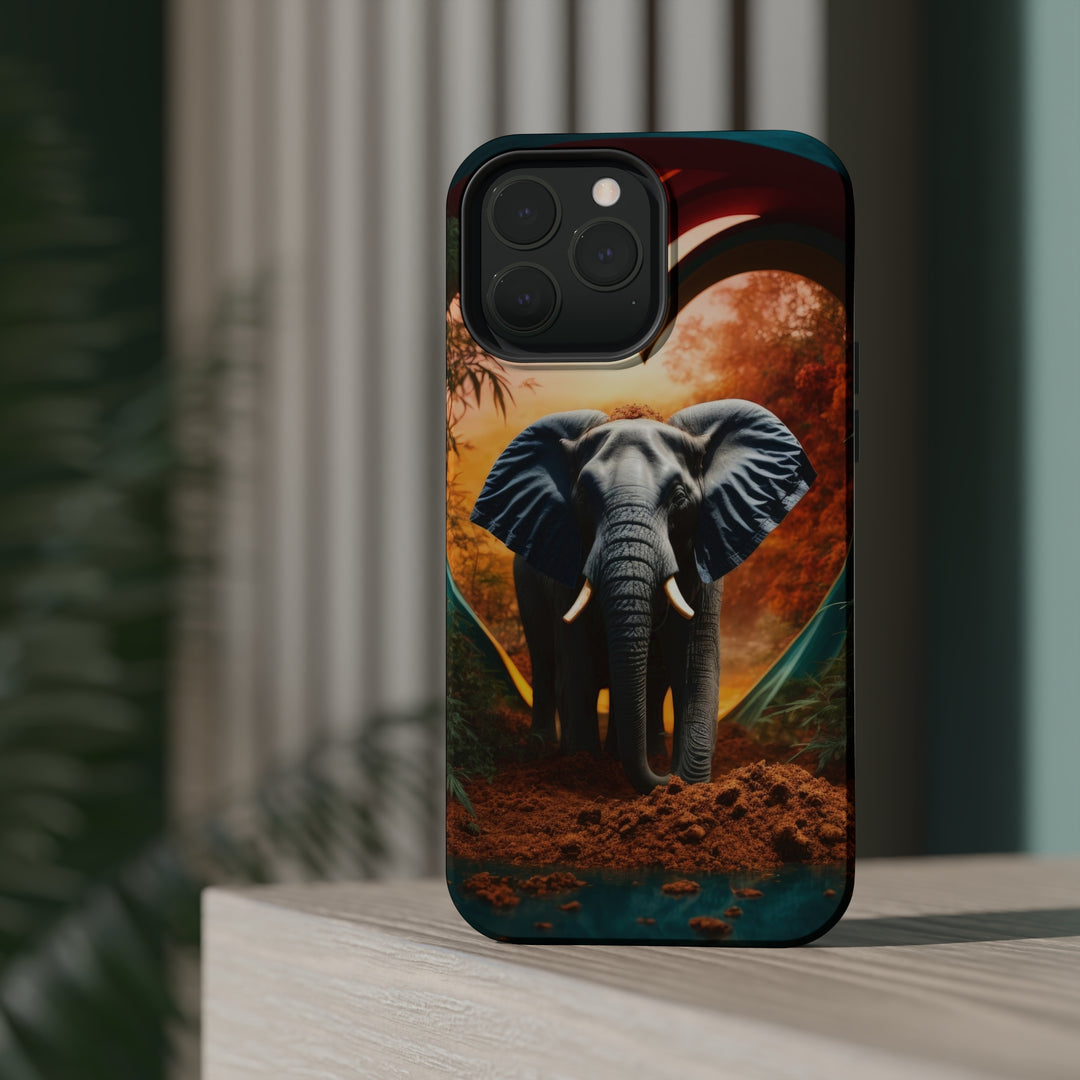 Heart Portal Elephant - MagSafe Tough Case