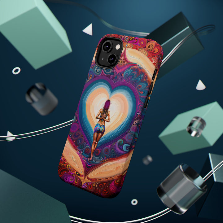 Cosmic Heart Vortex - MagSafe Tough Case