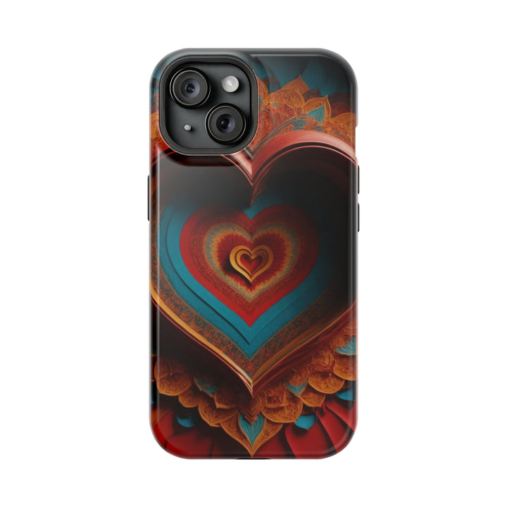 Infinite Layered Hearts - MagSafe Tough Case