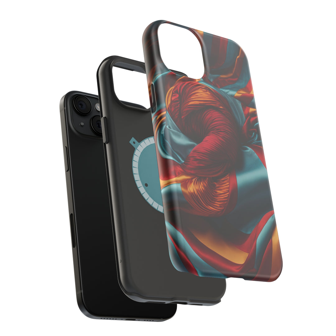 Vivid Silk Swirls - MagSafe Tough Case