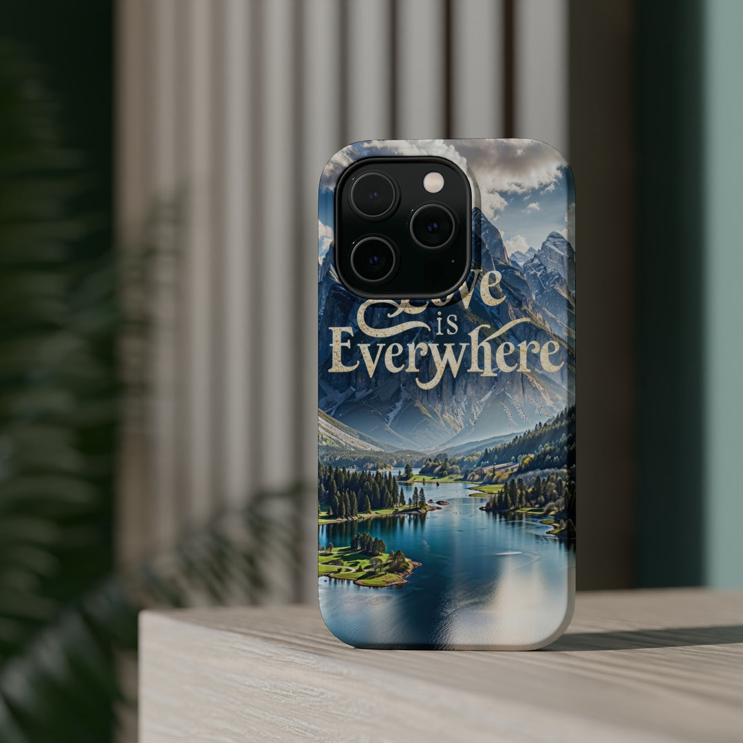 Mountainous Love Reflection - MagSafe Tough Case