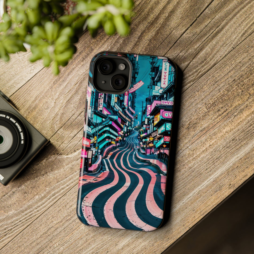 Vibrant Urban Waves - MagSafe Tough Case