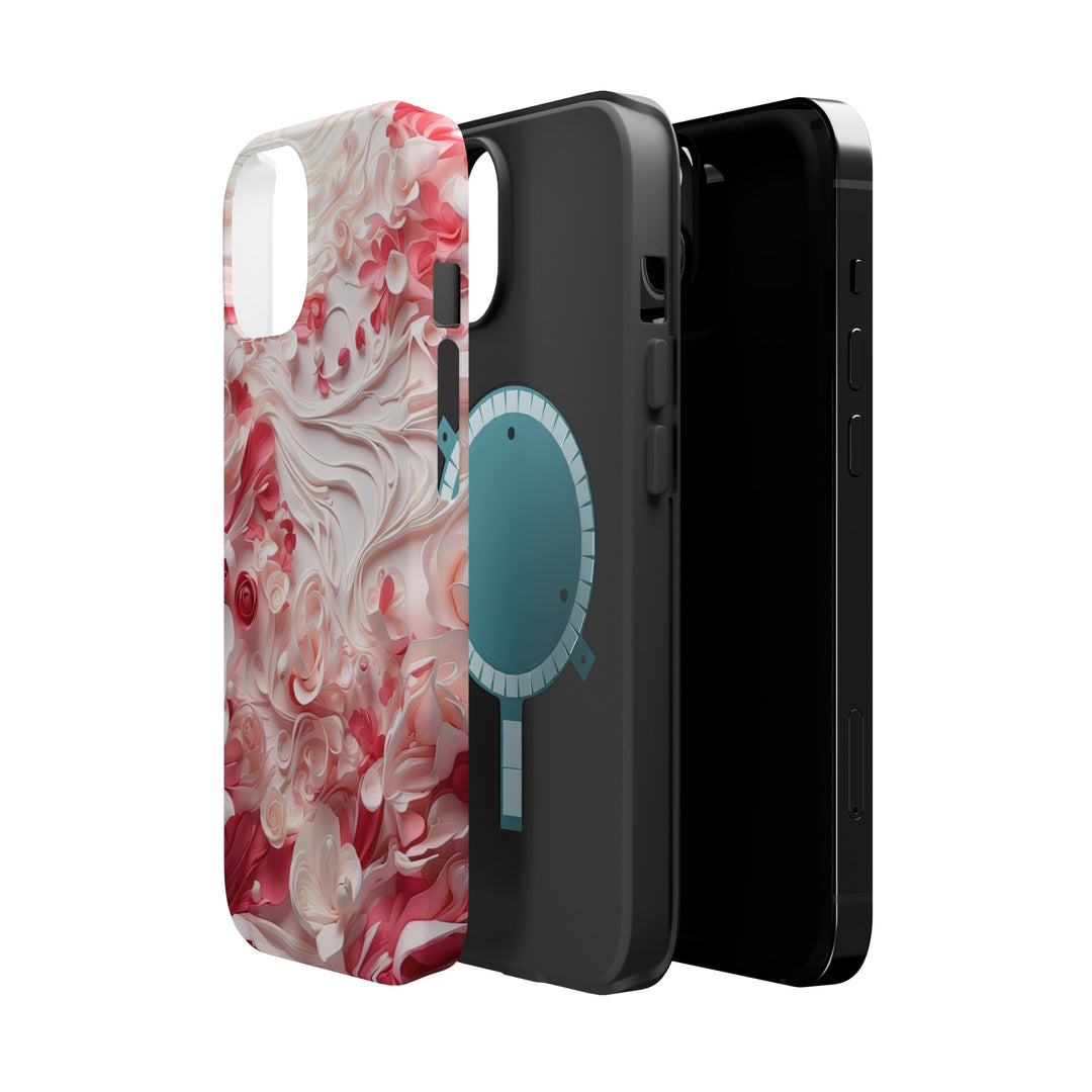 Floral Swirls Abstraction - MagSafe Tough Case