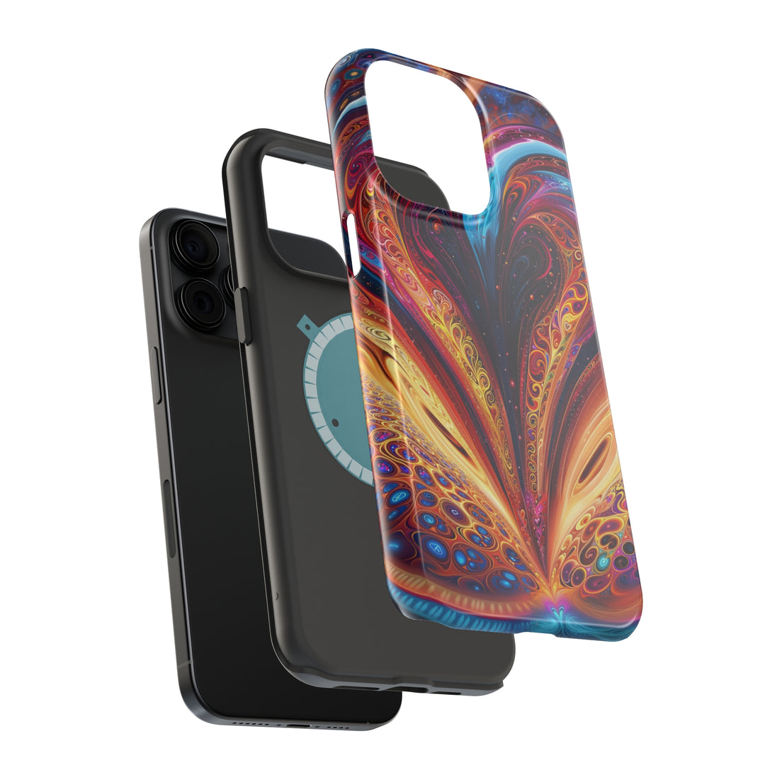 Cosmic Vibrant Swirls - MagSafe Tough Case