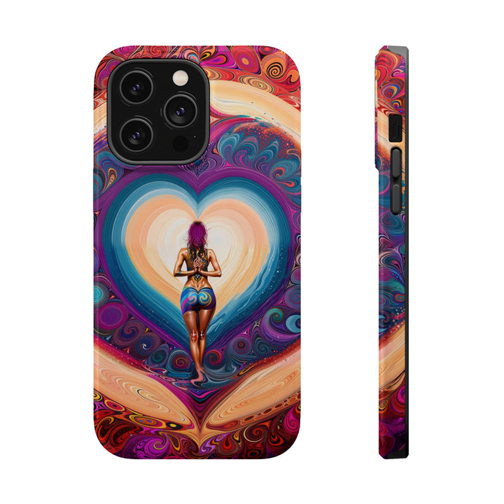 Cosmic Heart Vortex - MagSafe Tough Case