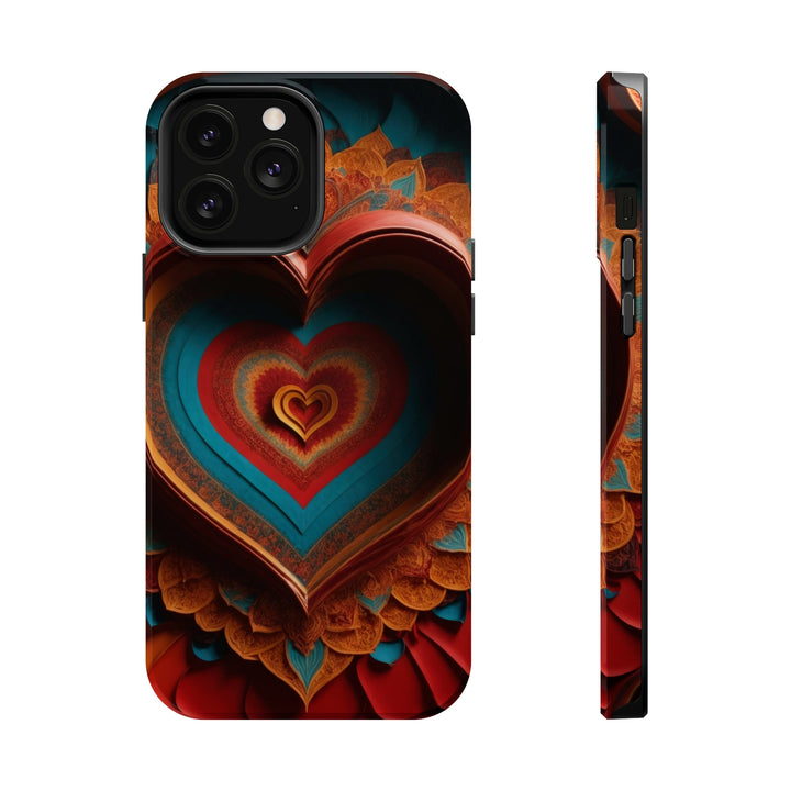 Infinite Layered Hearts - MagSafe Tough Case