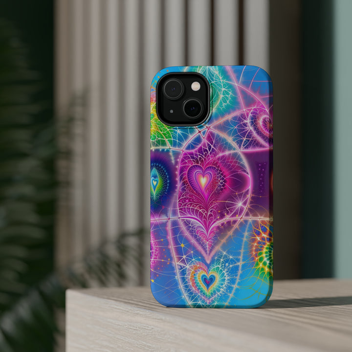 Vibrant Ethereal Symmetry - MagSafe Tough Case