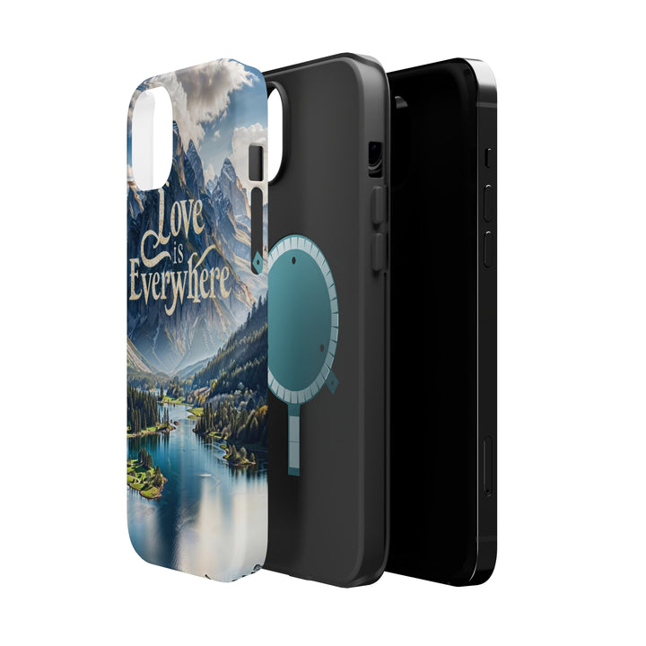 Mountainous Love Reflection - MagSafe Tough Case