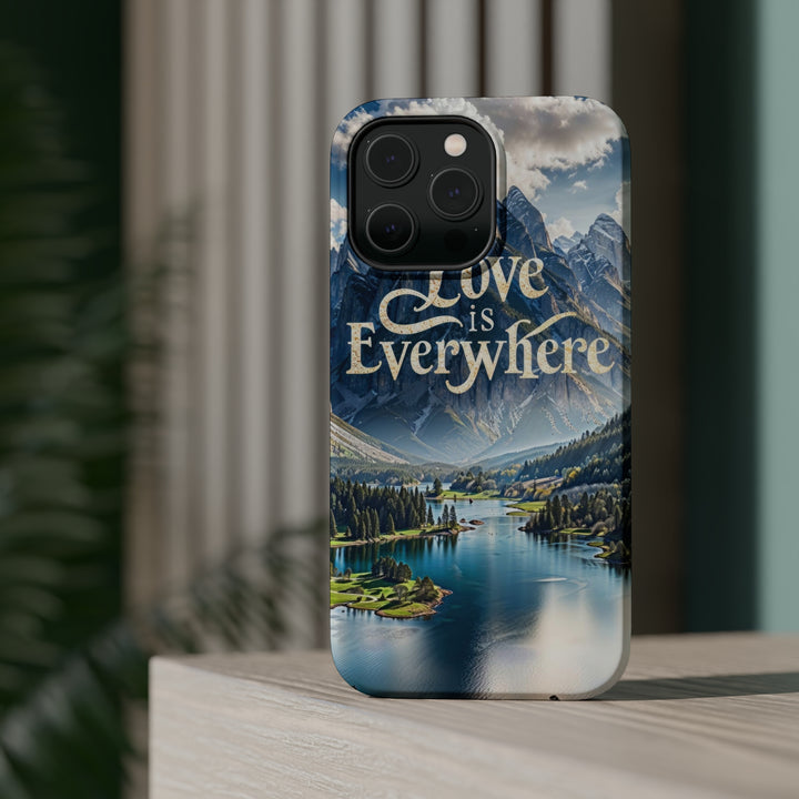 Mountainous Love Reflection - MagSafe Tough Case