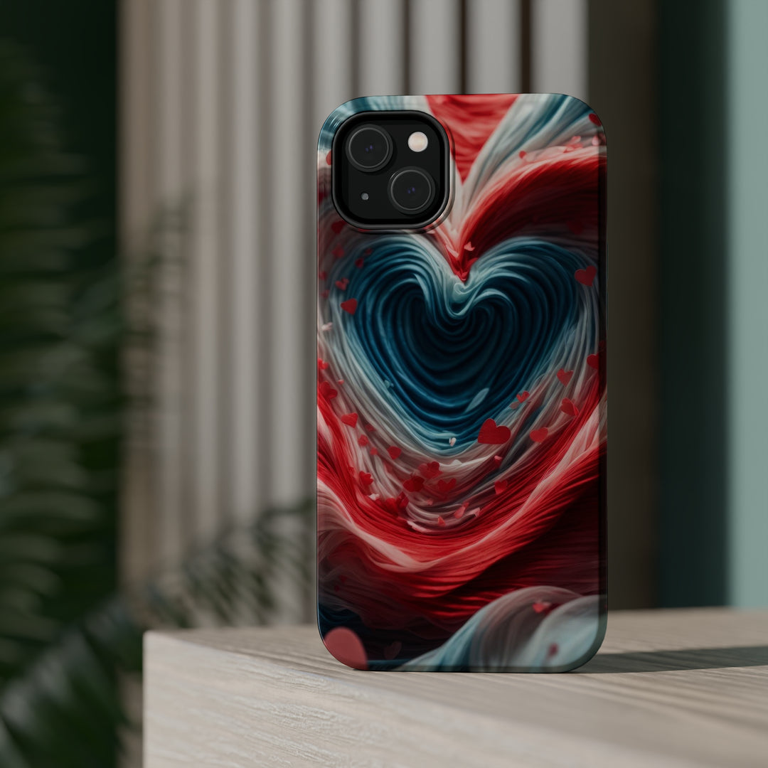 Swirling Heart Embrace - MagSafe Tough Case