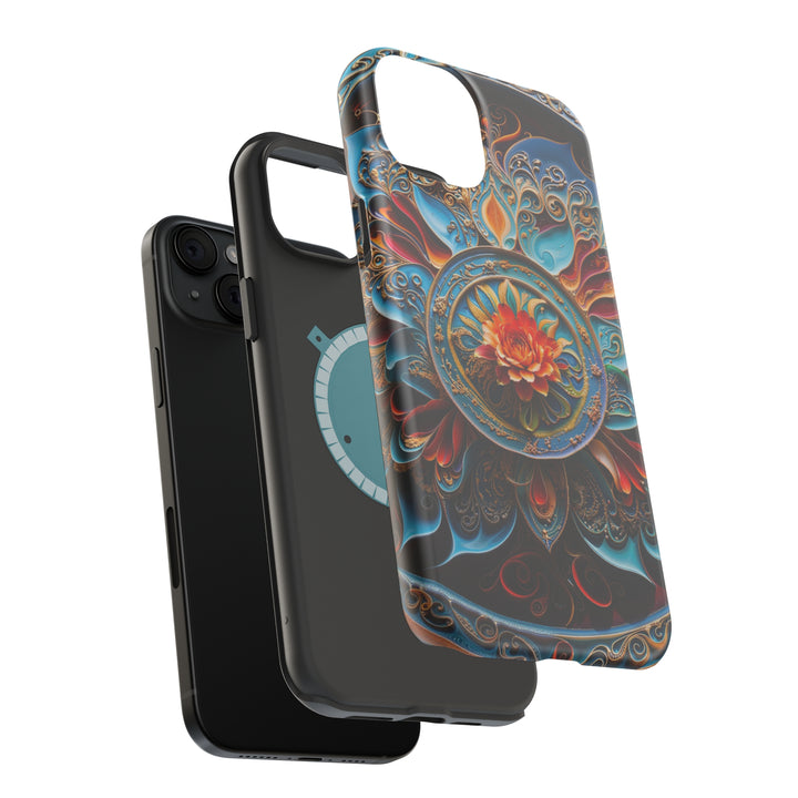 Intricate Floral Mandala - MagSafe Tough Case