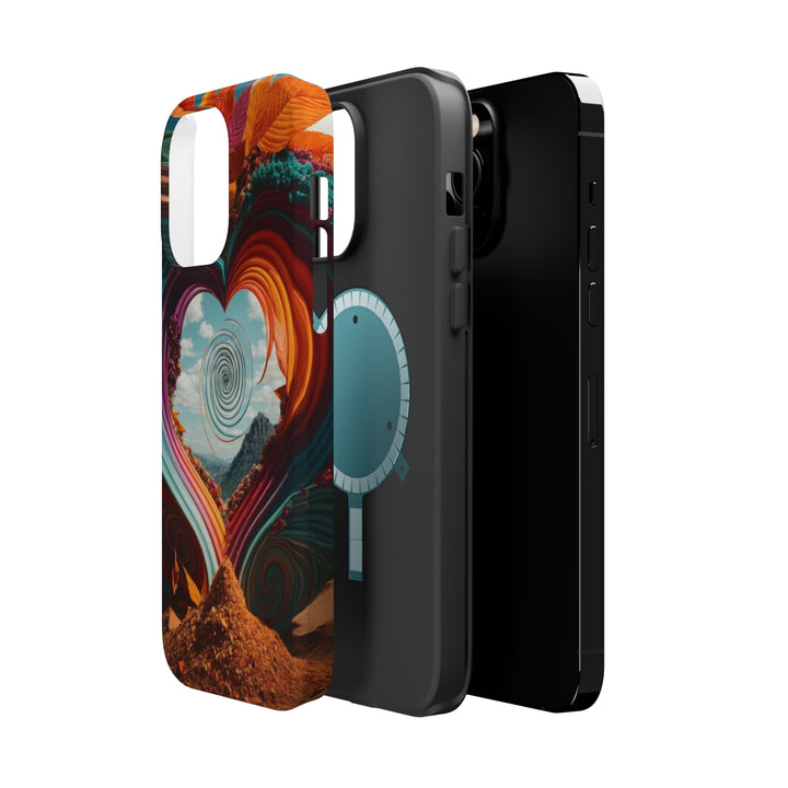 Desert Love Spiral - MagSafe Tough Case