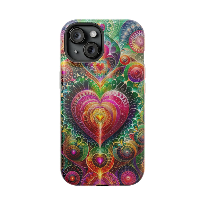 Kaleidoscopic Heart Symphony - MagSafe Tough Case