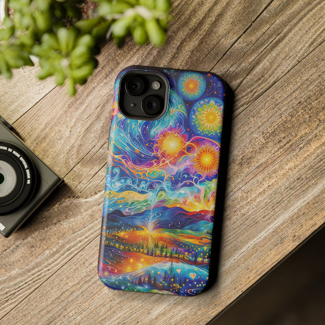 Cosmic Vibrant Landscape - MagSafe Tough Case